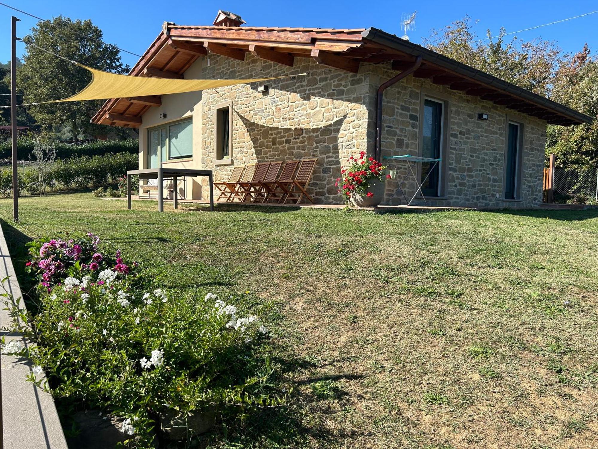 Villa Casa Zeli Castel San Niccolo Esterno foto