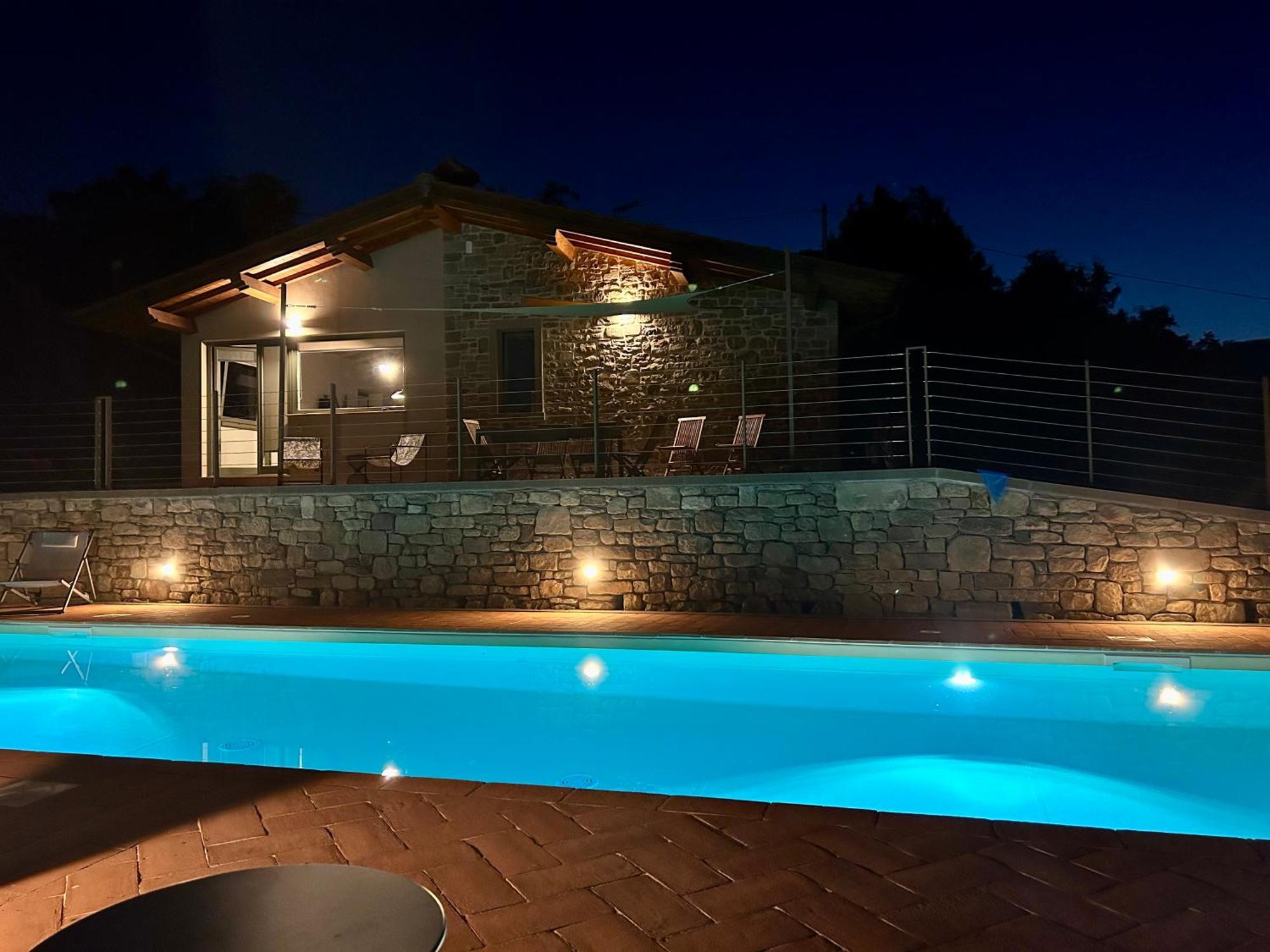 Villa Casa Zeli Castel San Niccolo Esterno foto